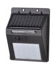 APLIQUE LED SOLAR 30LM NEGRO ELBAT