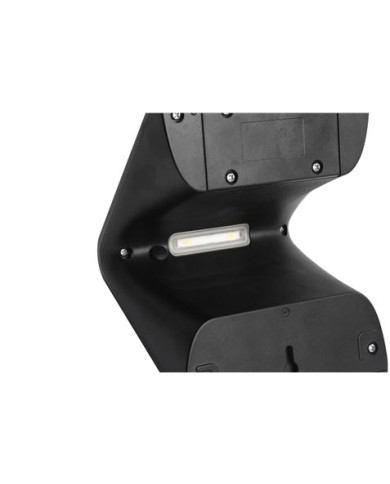 APLIQUE LED SOLAR 4W 500LM DOBLE ILUMINACIÓN NEGRO ELBAT