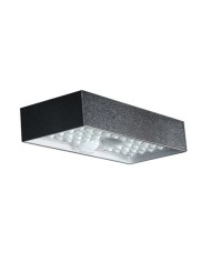 APLIQUE LED SOLAR MODERN 6W 800LM NEGRO ELBAT