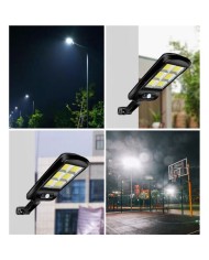 FAROLA LED COB SOLAR 4500LM + SENSOR + MANDO ELBAT