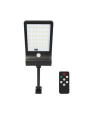 FAROLA LED SOLAR 3000K/4000K/6500K 350LM + SENSOR + MANDO ELBAT