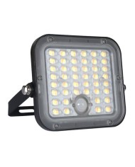 FOCO LED SOLAR 10W 1500LM CON SENSOR + MANDO + CCT 3000K/6000K ELBAT