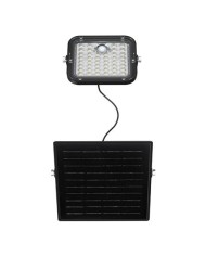 FOCO LED SOLAR 10W 1500LM CON SENSOR + MANDO + CCT 3000K/6000K ELBAT