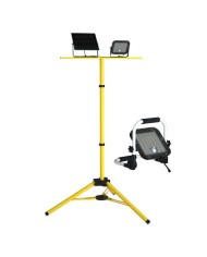 FOCO LED SOLAR 10W 1500LM CON SENSOR + MANDO + CCT 3000K/6000K ELBAT