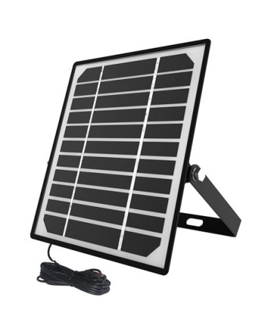 FOCO LED SOLAR 10W 1500LM CON SENSOR + MANDO ELBAT