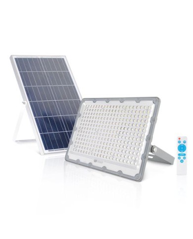 FOCO LED SOLAR 200W 3600LM + CONTROL REMOTO ELBAT