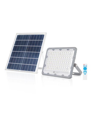 FOCO LED SOLAR 50W 1440LM + CONTROL REMOTO ELBAT