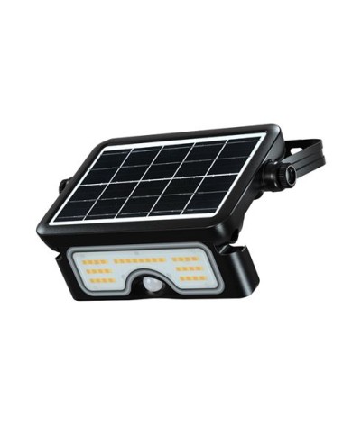 FOCO LED SOLAR 7W 900LM MULTIFUNCIÓN + CCT 3000K/4000K/6000K ELBAT