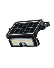 FOCO LED SOLAR 7W 900LM MULTIFUNCIÓN + CCT 3000K/4000K/6000K ELBAT
