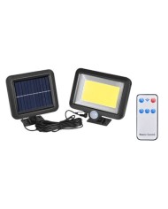 FOCO SOLAR CON SENSOR + MANDO 1000LM ELBAT