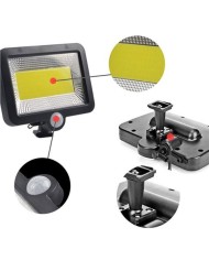FOCO SOLAR CON SENSOR + MANDO 1000LM ELBAT