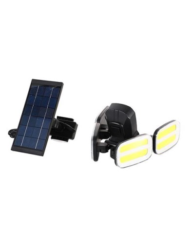 FOCO SOLAR CUÁDRUPLE CON SENSOR 800LM ELBAT