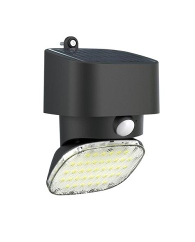 FOCO SOLAR DESIGN SERIE PRO 2000LM NEGRO ELBAT