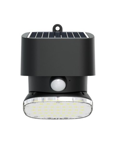 FOCO SOLAR DESIGN SERIE PRO 2000LM NEGRO ELBAT