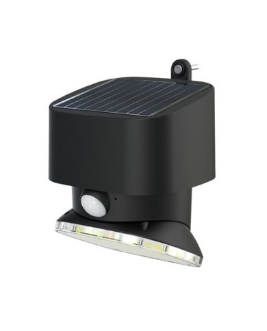 FOCO SOLAR DESIGN SERIE PRO 2000LM NEGRO ELBAT