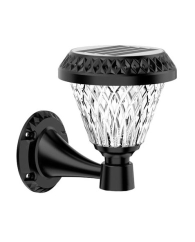 FAROL LED SOLAR 250LM NEGRO ELBAT