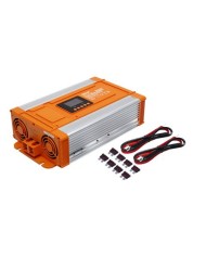 CONVERTIDOR DE CORRIENTE ONDA PURA CON PANTALLA LCD 2000W ELBAT