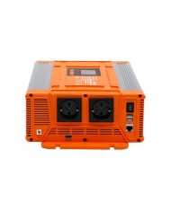 CONVERTIDOR DE CORRIENTE ONDA PURA CON PANTALLA LCD 2000W ELBAT