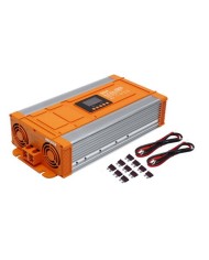 CONVERTIDOR DE CORRIENTE ONDA PURA CON PANTALLA LCD 3000W ELBAT