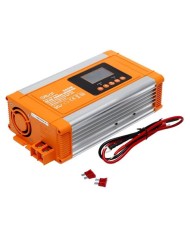 CONVERTIDOR DE CORRIENTE ONDA PURA CON PANTALLA LCD 500W ELBAT