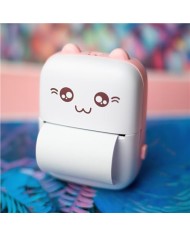 IMPRESORA PORTATIL BLUETOOTH TERMICA MXTP-100 ROSA MAXLIFE