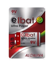 BLISTER 1 PC PILA ALCALINA 6LR61/9V ELBAT