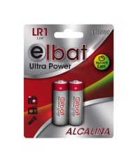 PACK 2 PCS PILAS ALCALINAS LR1 ELBAT