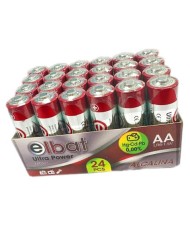 PACK 24 PCS PILAS ALCALINAS LR6/AA ELBAT