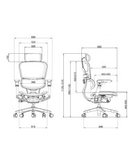 SILLA OFICINA AERIS SUPREME CROMAD