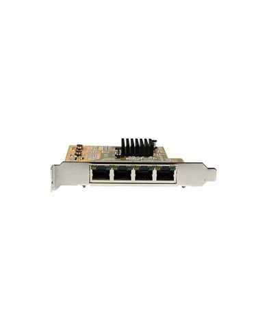 TARJETA DE RED STARTECH PCIE ETHERNET 4 PUERTOS GIGABIT