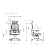 SILLA OFICINA GAMA SENIOR SE1300 CROMAD