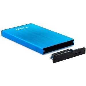 CAJA EXTERNA TOOQ TQE-2527B HDD 2.5 SATA USB 3.0 BLUE