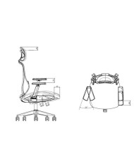 SILLA OFICINA GAMA SENIOR SE5000 CROMAD