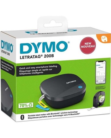 IMPRESORA ETIQUETADORA PORTATIL DYMO LETRATAG 200B BLUETOOTH