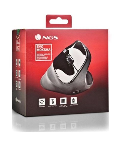 RATON VERTICAL | ERGONOMICO | INALAMBRICO | BATERIA | EVO MOKSAH NGS