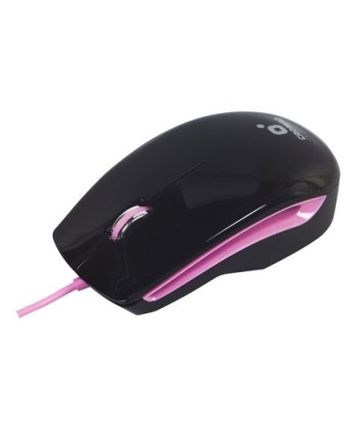 RATÓN X50 USB NEGRO/ROSA CROMAD