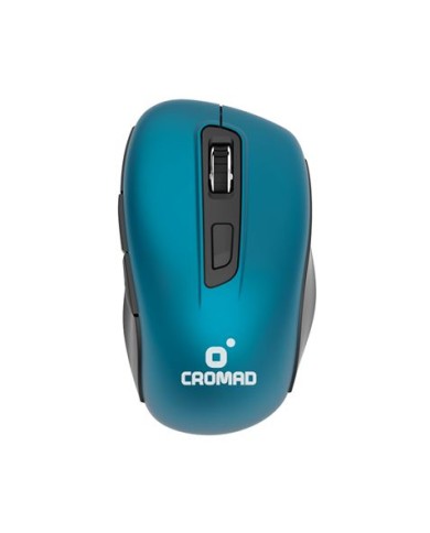 RATON X70 INALAMBRICO AZUL CROMAD