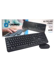 KIT TECLADO + RATÓN INALÁMBRICOS CROMAD