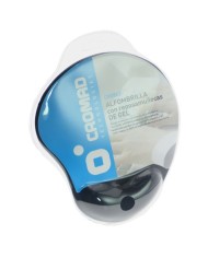 ALFOMBRILLA CON REPOSAMUÑECAS GEL NEGRO CROMAD