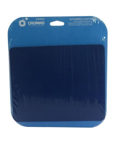 ALFOMBRILLA RATÓN AZUL CROMAD