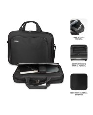 MALETIN PORTATIL SUBBLIM OXFORD 15.4- 16 NEGRO
