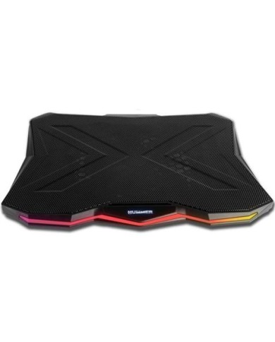 BASE REFRIGERADORA NOX PRO STAND PORTATILES HASTA 17.3 ILUMINACION LED