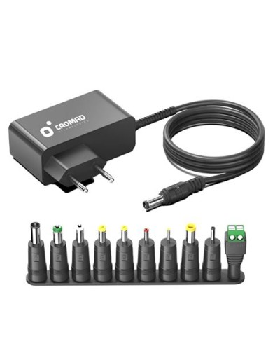 CARGADOR UNIVERSAL AUTOMÁTICO 24W | 11 PUNTAS CROMAD