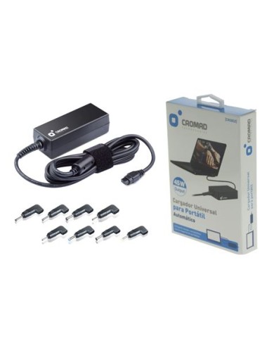 CARGADOR UNIVERSAL AUTOMÁTICO 45W CROMAD