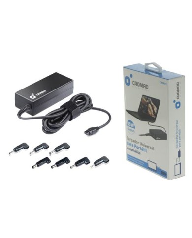 CARGADOR UNIVERSAL AUTOMÁTICO 65W CROMAD