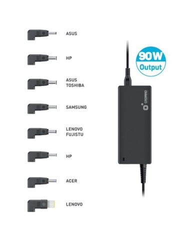 CARGADOR UNIVERSAL AUTOMATICO 90W 8 PUNTAS CROMAD