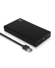 CAJA DISCO EXTERNO SATA 3.5 USB 3.2 NEGRO EWENT