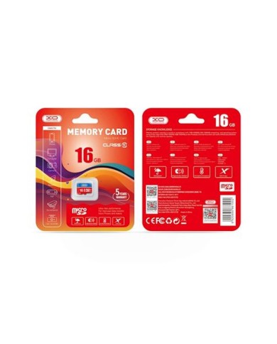 TARJETA MEMORIA MICRO SD 16GB CLASE 10 XO