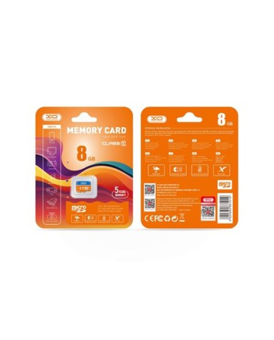 TARJETA MEMORIA MICRO SD 8GB CLASE 10 XO