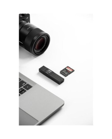 LECTOR DE TARJETAS 2 EN 1 USB 3.0 XO